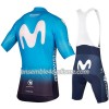 Tenue Maillot + Cuissard à Bretelles 2018 Movistar Team N001